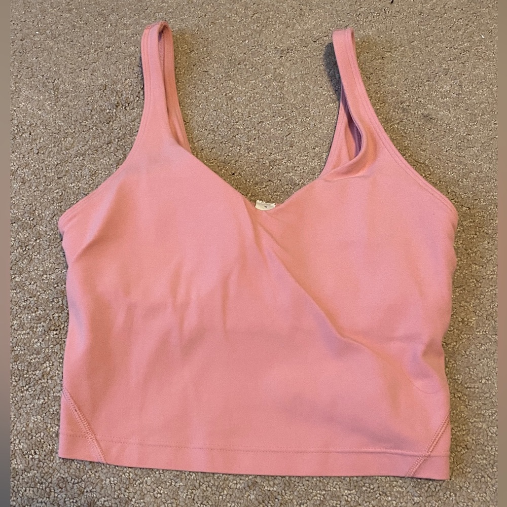 Lululemon Pink Align Tank Size 4